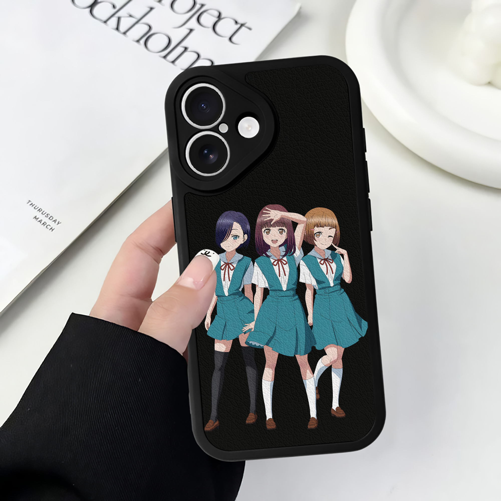 （画像用） EVA 新世紀エヴァンゲリオン 【iPhone 16シリーズ対応】シリコンスマホケース（レザー調） 材質：シリコン